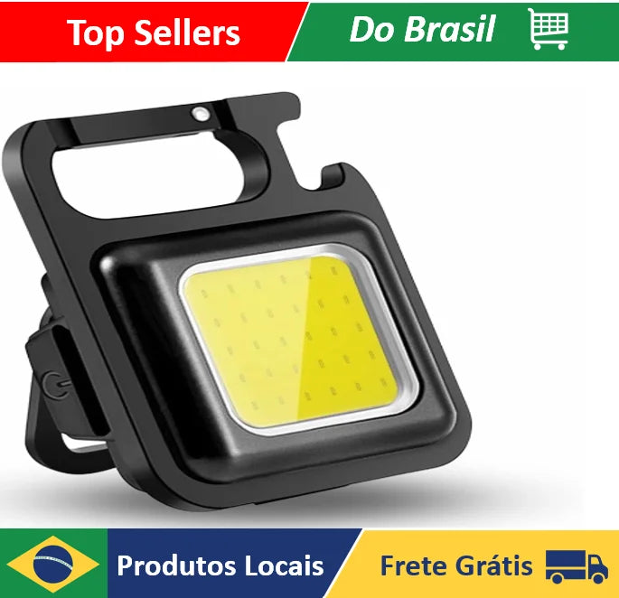 🚨 LANTERNA MINI LED PORTÁTIL – IDEAL PARA TODA HORA DE EMERGÊNCIA! 🚨