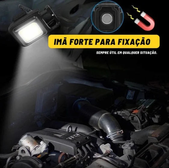 🚨 LANTERNA MINI LED PORTÁTIL – IDEAL PARA TODA HORA DE EMERGÊNCIA! 🚨