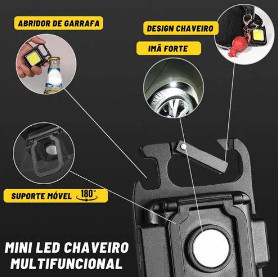 🚨 LANTERNA MINI LED PORTÁTIL – IDEAL PARA TODA HORA DE EMERGÊNCIA! 🚨